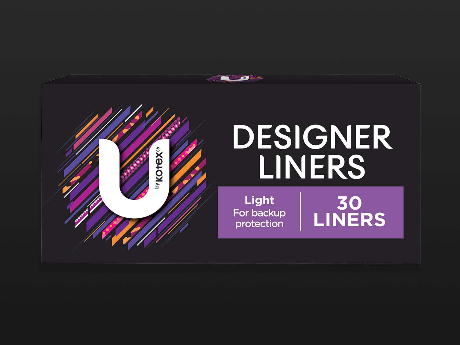 U by Kotex® Designer Liners light